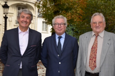De g à d : Philippe Quintana, Didier Chenet et Claude Daumas. De g à d : Philippe Quintana, Didier Chenet et Claude Daumas.