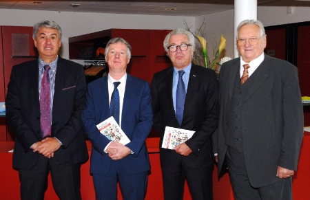 Philippe Quintana, Michel Bellet, Didier Chenet et Claude Daumas.