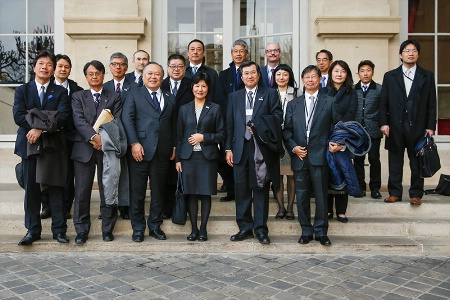 Une délégation de professionnels japonais a été reçue en France en janvier.