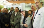 La secrétaire d'Etat à l'Outre-Mer, George Pau-Langevin, inaugure aux côtés d'Anne-Sophie Pic, le salon lancé par Babette de Rozières