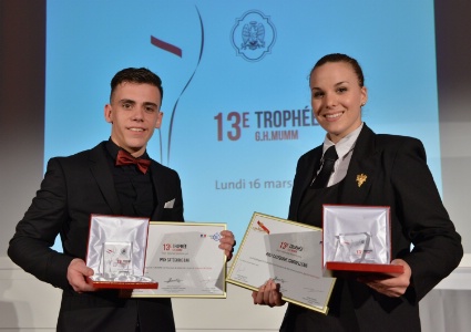 Les vainqueurs de l'édition 2016, Valentin Lefebvre et Agathe Karvaix. Les vainqueurs de l'édition 2016, Valentin Lefebvre et Agathe Karvaix.