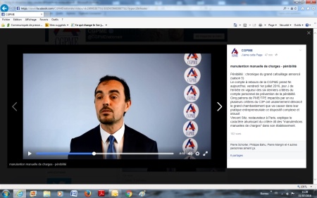 Vincent Sitz interrogé par la CGPME. Vincent Sitz interrogé par la CGPME.