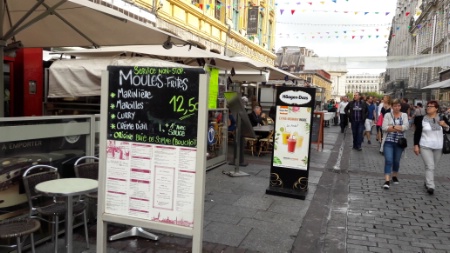 Autour de la place Rihour, les restaurateurs avaient lancé l'opération Moult moules, avec succès.
