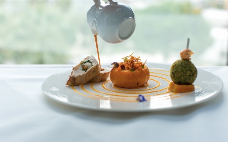 Le plat de Sébastien Murca.