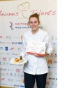 Clémence Perraut, qualifiée pour la finale nationale du concours Jeunes Talents Maîtres Restaurateurs