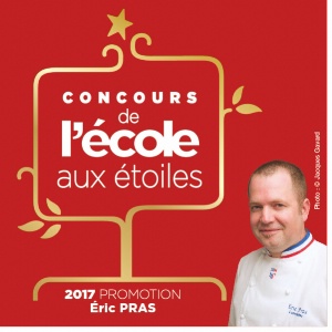 Eric Pras, parrain de la promotion 2017 du concours de l'école aux étoiles. Eric Pras, parrain de la promotion 2017 du concours de l'école aux étoiles.