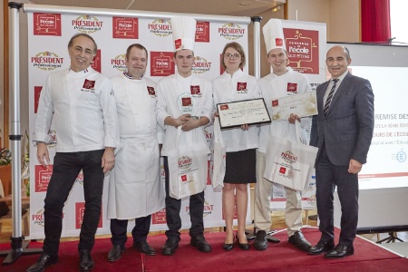De g à d : Guy-Michel Venuto (Président Professionnel), Eric Pras, Maxence Rouault, Léa Heurtebize, Cédric Maigret et Patrick Pétard.