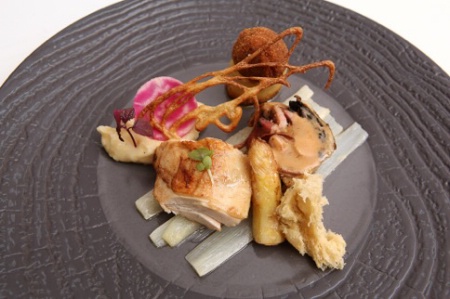 Le plat de Cédric Bayle.