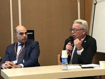 Karim Khan et Didier Chenet. Karim Khan et Didier Chenet.