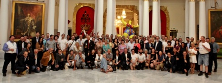 Ambiance très décontractée dans les salons du Negresco pour la 3e Ffête de la sommellerie. Ambiance très décontractée dans les salons du Negresco pour la 3e Ffête de la sommellerie.
