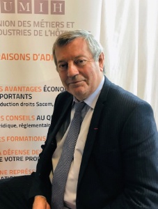 Roland Héguy, président confédéral de l'Umih. Roland Héguy, président confédéral de l'Umih.