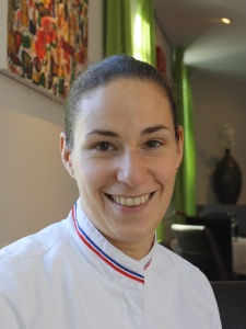 Andrée Rosier, chef du restaurant Les Rosiers à Biarritz.