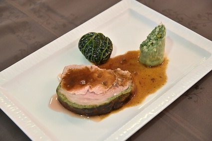 Le plat de Thomas Lamic.