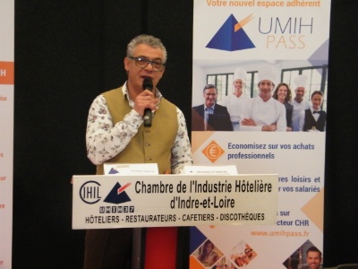 Jean-Marie Gervais, président de l'Umih 37 Jean-Marie Gervais, président de l'Umih 37