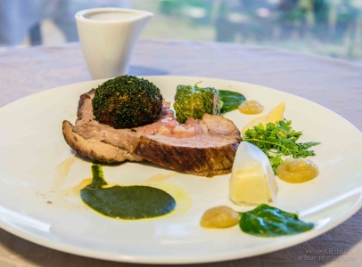 Le plat de Brice Garrabos.