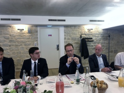 De g à d : Mickaël Nogal, Sylvain Maillard et Franck Trouet (GNI). De g à d : Mickaël Nogal, Sylvain Maillard et Franck Trouet (GNI).