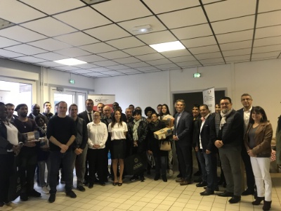 Stagiaires, acteurs privés et publics, lundi 30 septembre, à l'Ecole de la 2ème Chance, pour le coup d'envoi de l'opération.nvoi Stagiaires, acteurs privés et publics, lundi 30 septembre, à l'Ecole de la 2ème Chance, pour le coup d'envoi de l'opération.nvoi
