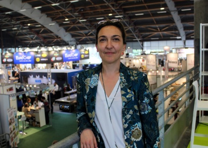 Sophie Pastre dirige le salon Serbotel.