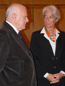 André Daguin à Bercy avec Christine Largarde, alors ministre de l'économie. André Daguin à Bercy avec Christine Largarde, alors ministre de l'économie.