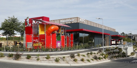 Le restaurant KFC de Limoges Sud.