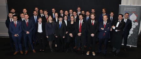 Les 31 candidats ont reçu les encouragements de Pascaline Lepeltier (au centre) lauréate du concours en 2018. Les 31 candidats ont reçu les encouragements de Pascaline Lepeltier (au centre) lauréate du concours en 2018.