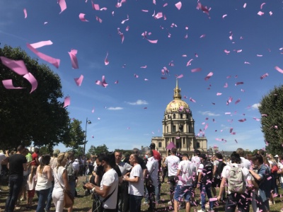 Les discothécaires, dimanche 12 juillet, place Vauban à Paris.