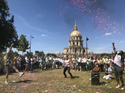 Tous unis, tel était le message affiché par les participants qui ont choisi de montrer des facettes de leur activité.