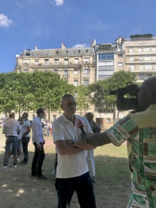 Olivier Robert répond aux questions de la presse.