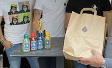 Le cocktail à emporter une tendance née dans le confinement , comme ici au Bar Solera. Le cocktail à emporter une tendance née dans le confinement , comme ici au Bar Solera.