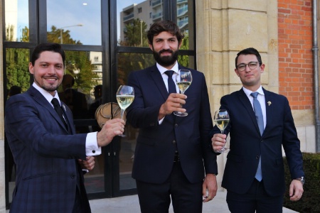 Florent Martin, Pierre Vila-Palleja et Aymeric Pollenne ont tous l'exprience d'une finale.