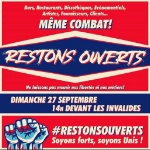 Restons Ouverts : le GNI appelle à manifester dimanche à 14h à Paris