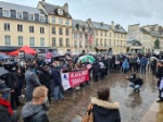 A Caen, des enseignants de CFA rejoignent la manifestation CHR