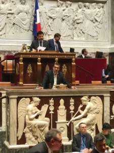 Richard Ramos à l'Assemblée Nationale. Richard Ramos à l'Assemblée Nationale.