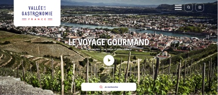 Le site internet recense toute l'offre touristique liée à la gastronomie présente dans la vallée.