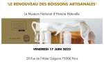 Colloque sur "le renouveau des boissons artisanales" à l'école Ferrandi Paris