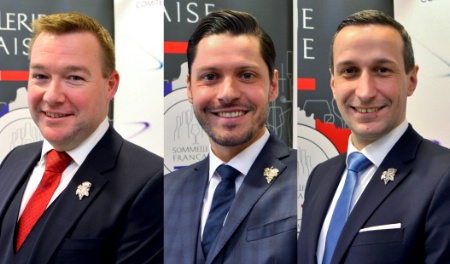 Gaëtan Bouvier, Florent Martin et Xavier Thuizat. Gaëtan Bouvier, Florent Martin et Xavier Thuizat.