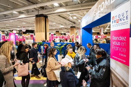 L'édition 2023 du salon Rendez-vous en France, en mars dernier à Paris L'édition 2023 du salon Rendez-vous en France, en mars dernier à Paris