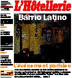Le journal L'Htellerie numro 2629 du 2 Septembre 1999