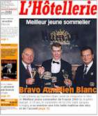 Le Journal de L'Htellerie numro 2686 du 05 Octobre 2000
