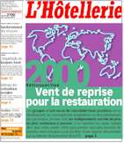 Le Journal de L'Htellerie numro 2700 du 11 Janvier 2001