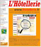 Le Journal de L'Htellerie numro 2704 du 8 Fvrier 2001