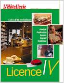 Le journal L'Htellerie Supplment Licence IV n 2714 19 Avril 2001