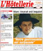Le Journal de L'Htellerie numro 2739 du 11 Octobre 2001