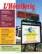 Le Magazine de L'Htellerie numro 2892 du 30 septembre 2004