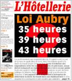 Le journal L'Htellerie numro 2651 du 3 Fvrier 2000
