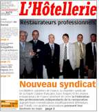 Le journal L'Htellerie numro 2671 du 22 Juin 2000