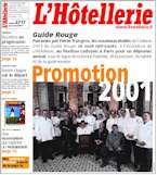 Le Journal de L'Hôtellerie numéro 2717 du 10 Mai 2001