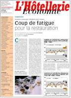 Le Journal L'Hôtellerie Economie numéro 2722 du 14 Juin 2001