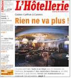 Le journal de L'Htellerie numro 2730 du 9 Aot 2001