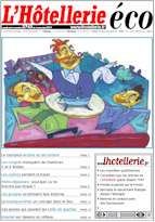 Le Journal L'Hôtellerie Economie numéro 2743 du 8 Novembre 2001